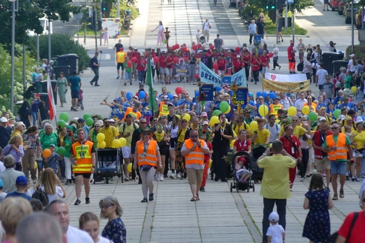 Powitanie 40. Oświęcimskiej Pieszej Pielgrzymki na Jasnej Górze - 2023