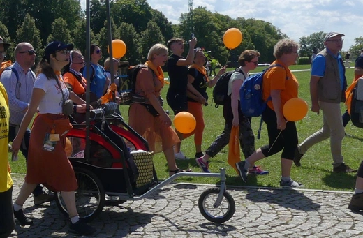 Powitanie 40. Oświęcimskiej Pieszej Pielgrzymki na Jasnej Górze - 2023