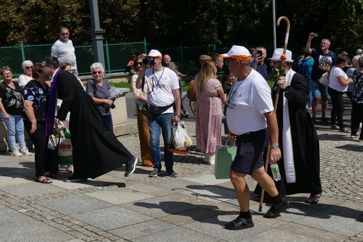 Powitanie 21. Pielgrzymki Pieszej Dekanatu Czechowickiego na Jasnej Górze - 2023