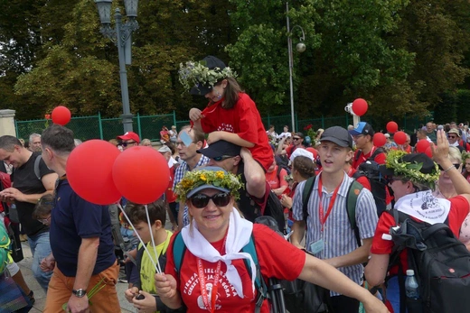 Powitanie 32. Cieszyńskiej Pieszej Pielgrzymki na Jasnej Górze - 2023