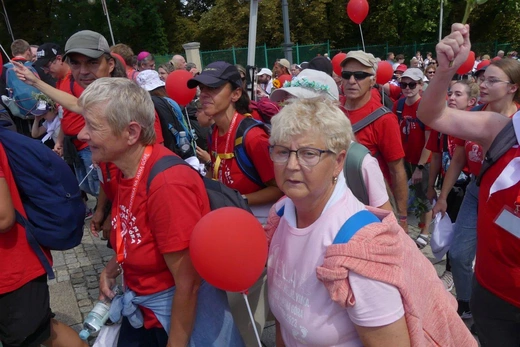 Powitanie 32. Cieszyńskiej Pieszej Pielgrzymki na Jasnej Górze - 2023