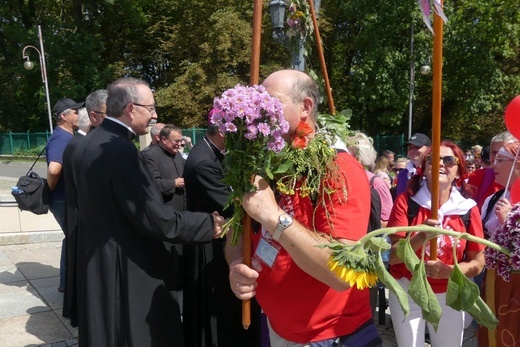 Powitanie 32. Cieszyńskiej Pieszej Pielgrzymki na Jasnej Górze - 2023