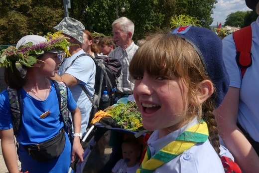 Powitanie 32. Pieszej Pielgrzymki Diecezji Bielsko-Żywieckiej na Jasnej Górze - 2023