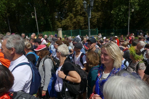 Powitanie 32. Pieszej Pielgrzymki Diecezji Bielsko-Żywieckiej na Jasnej Górze - 2023