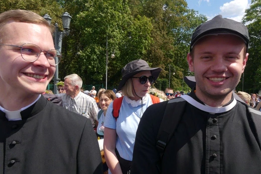 Powitanie 32. Pieszej Pielgrzymki Diecezji Bielsko-Żywieckiej na Jasnej Górze - 2023