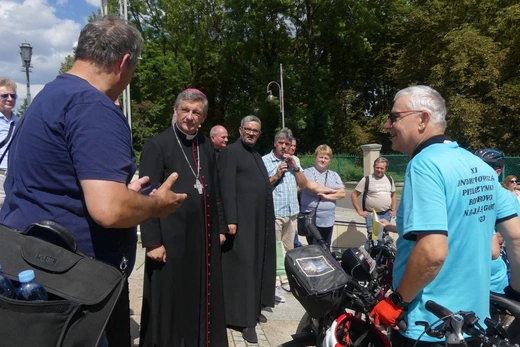 Powitanie 21. Andrychowskiej Pielgrzymki Rowerowej na Jasnej Górze - 2023
