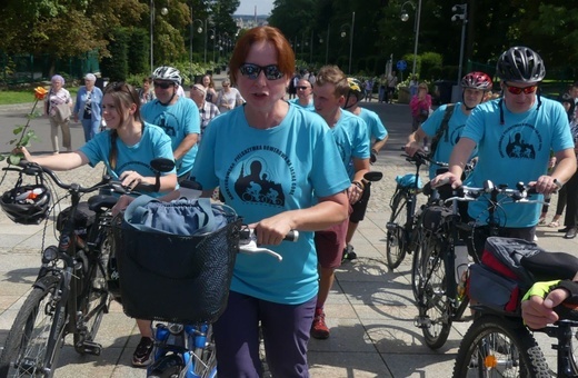 Powitanie 21. Andrychowskiej Pielgrzymki Rowerowej na Jasnej Górze - 2023