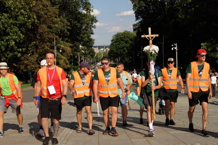 Wejście 43. Pieszej Pielgrzymki Krakowskiej na Jasną Górę