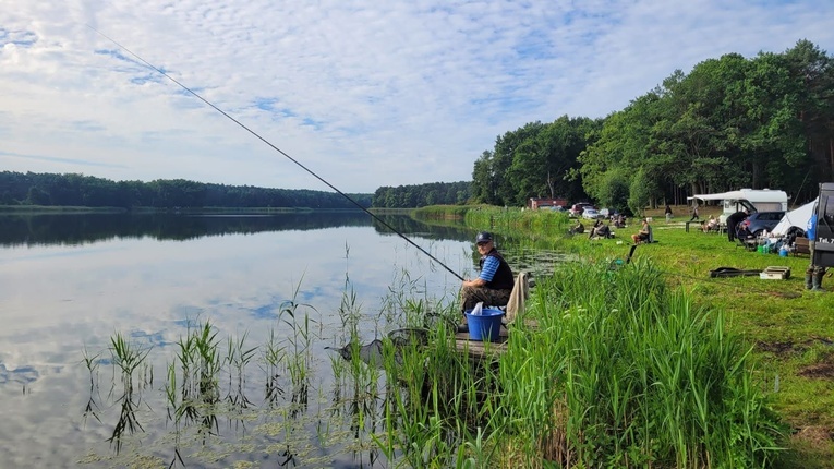 Szklarka Radnicka. Konkursowe wędkowanie 