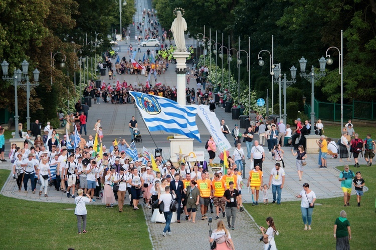 Pielgrzymi na Jasnej Górze