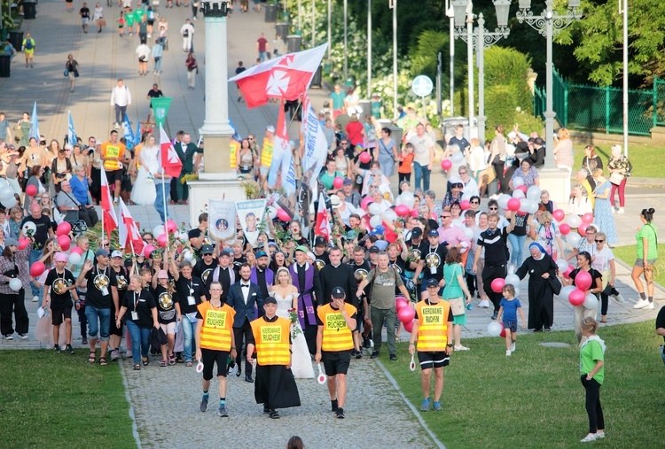 Pielgrzymi na Jasnej Górze