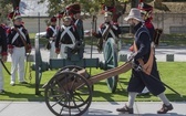 Rekonstruktorzy na otwarciu Muzeum Wojska Polskiego