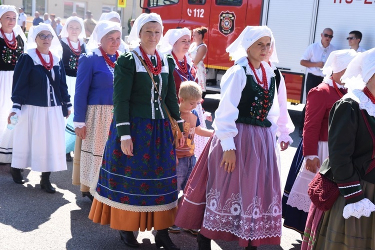 Dożynki gminne w Tymowej