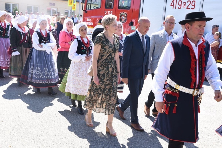 Dożynki gminne w Tymowej