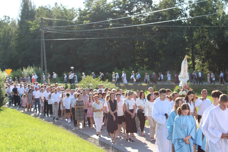 Procesja fatimska w Łąkcie