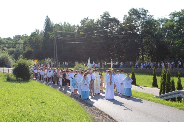 Procesja fatimska w Łąkcie