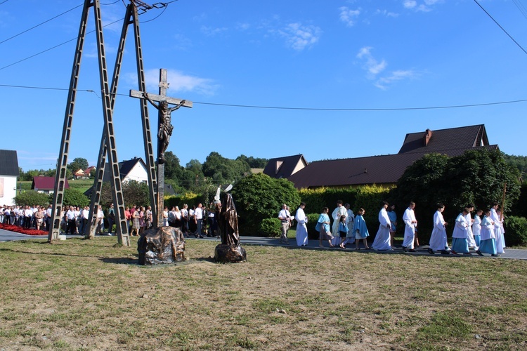 Procesja fatimska w Łąkcie