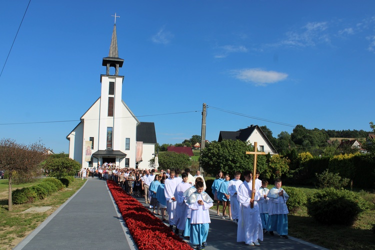 Procesja fatimska w Łąkcie