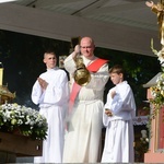 Pielgrzymkowa Eucharystia w Kamieniu Śląskim