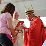 Pielgrzymkowa Eucharystia w Kamieniu Śląskim