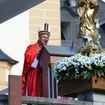 Pielgrzymkowa Eucharystia w Kamieniu Śląskim