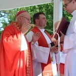 Pielgrzymkowa Eucharystia w Kamieniu Śląskim