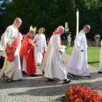 Pielgrzymkowa Eucharystia w Kamieniu Śląskim