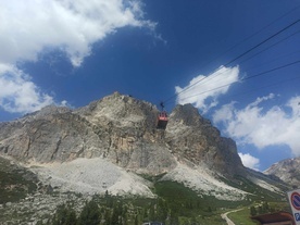 Lagazuoi - niczym Tolkienowska Moria w sercu Dolomitów