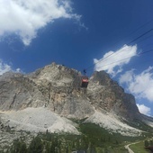 Lagazuoi - niczym Tolkienowska Moria w sercu Dolomitów