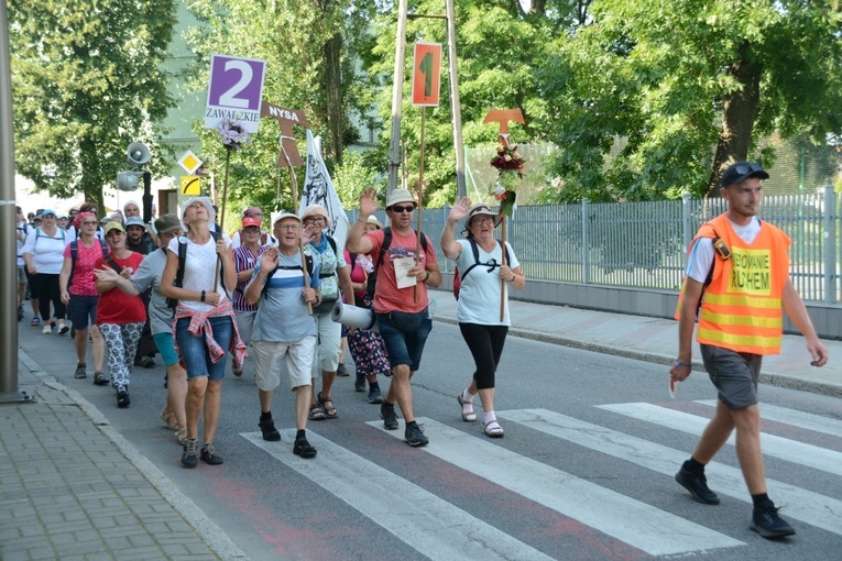 Piesza pielgrzymka w Strzelcach Opolskich