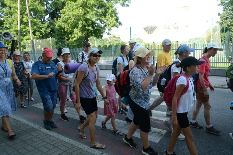 Piesza pielgrzymka w Strzelcach Opolskich