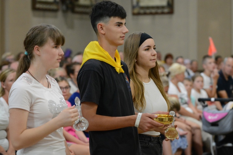 Pielgrzymkowa Eucharystia w Strzelcach Opolskich