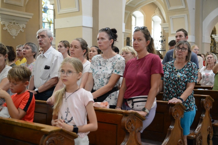 Pielgrzymkowa Eucharystia w Strzelcach Opolskich
