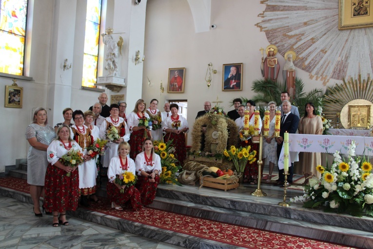 Dożynki w Łąkcie