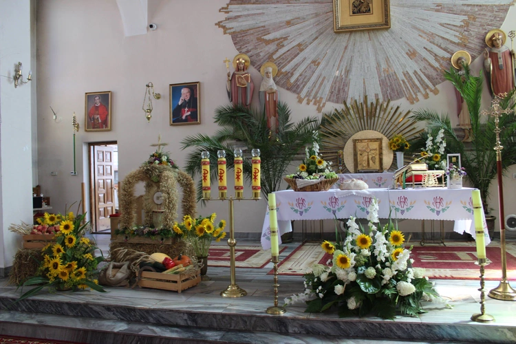 Dożynki w Łąkcie