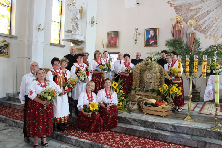 Dożynki w Łąkcie