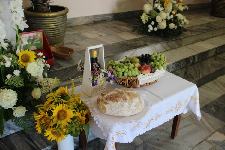 Dożynki w Łąkcie