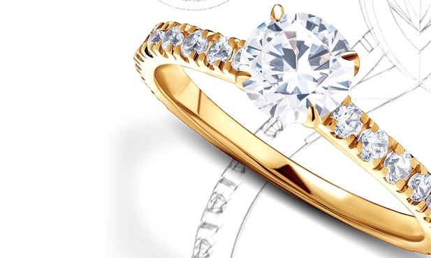 Pierścionek zaręczynowy z diamentem – poznaj historię klasycznych jubilerskich dowodów miłości