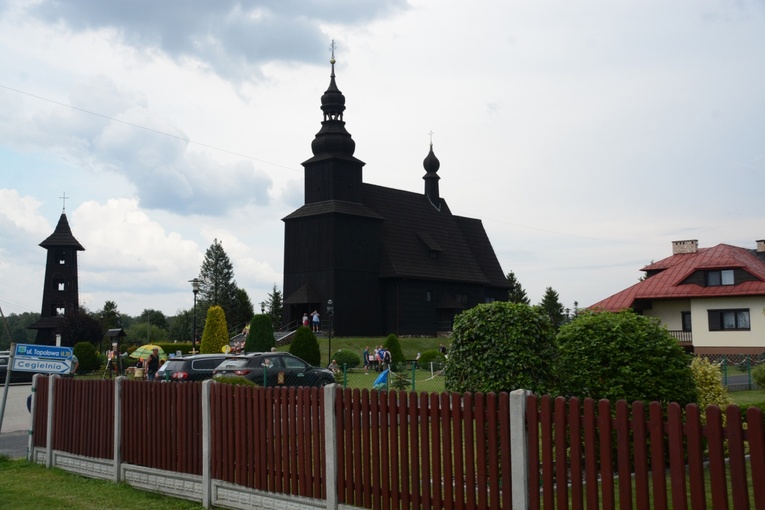 Pielgrzymkowy postój w Gwoździanach