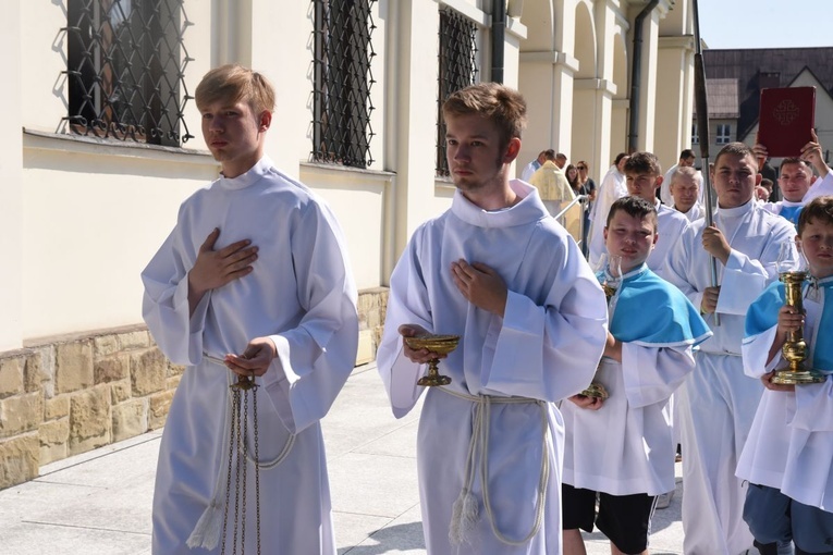 Msza św. w Okulicach