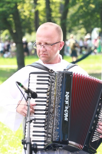 Msza św. w Proszowicach