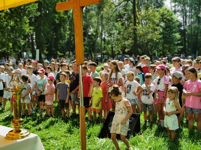 Msza św. w Proszowicach