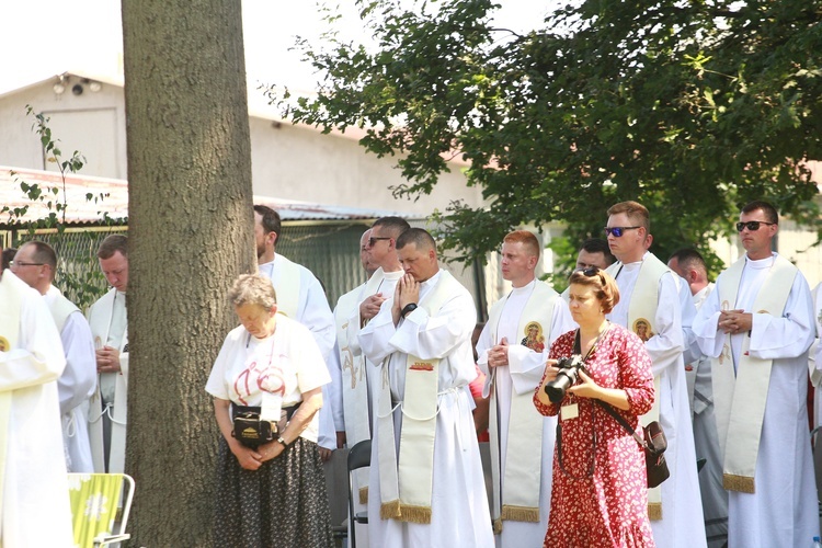 Msza św. w Proszowicach