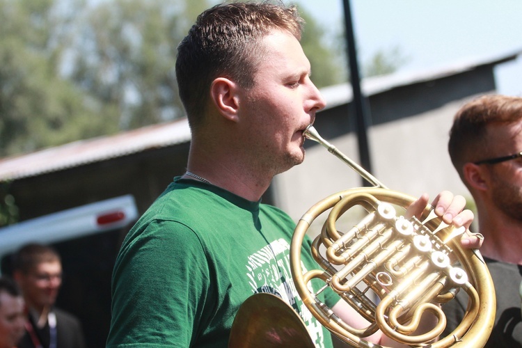 Msza św. w Proszowicach