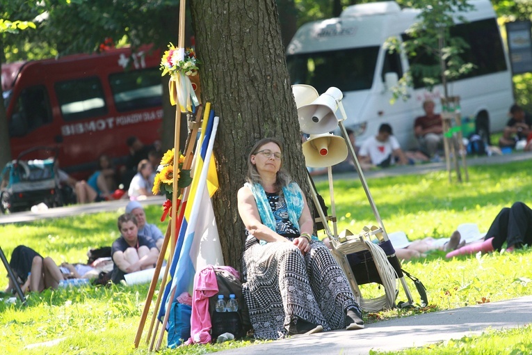 Msza św. w Proszowicach