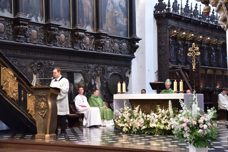 Msza św. w 1. rocznicę sakry bp. Piotra Przyborka