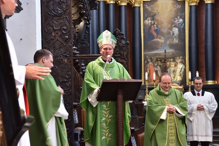 Msza św. w 1. rocznicę sakry bp. Piotra Przyborka