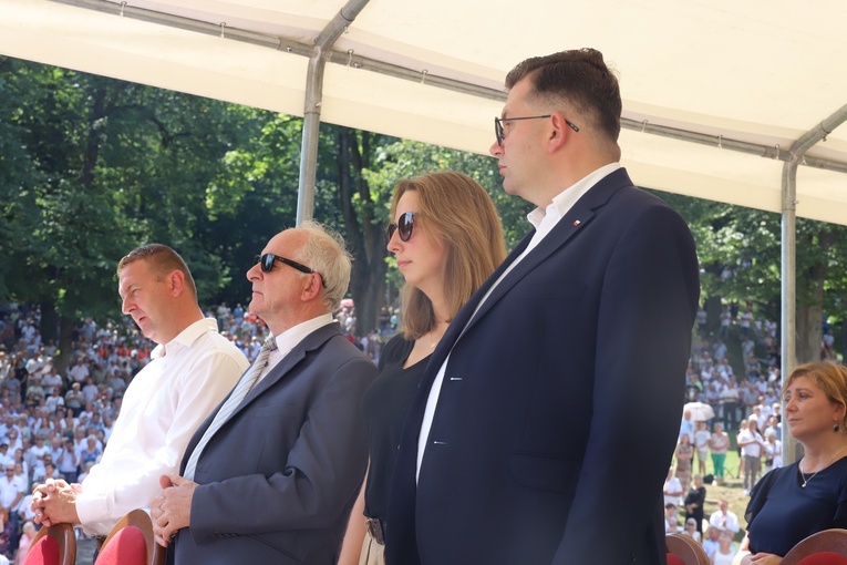 Zakończenie uroczystości ku czci Wniebowzięcia NMP w Kalwarii Zebrzydowskiej