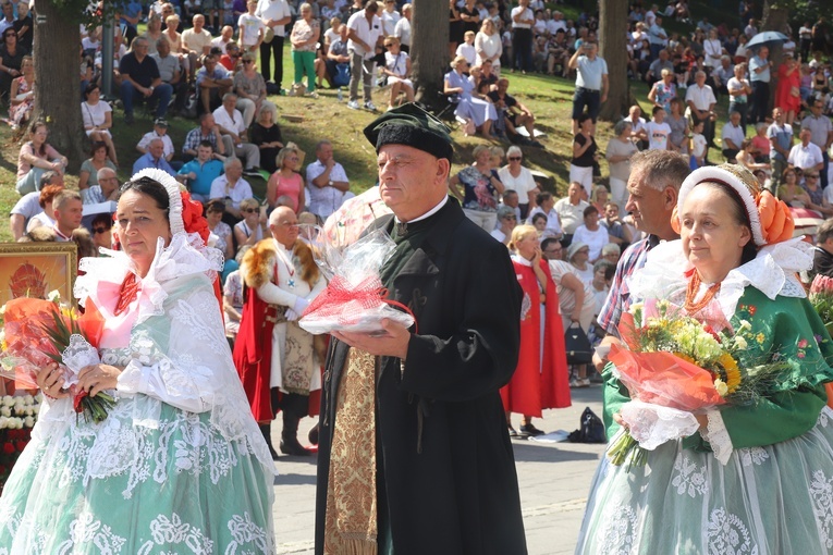 Zakończenie uroczystości ku czci Wniebowzięcia NMP w Kalwarii Zebrzydowskiej