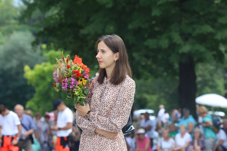 Zakończenie uroczystości ku czci Wniebowzięcia NMP w Kalwarii Zebrzydowskiej